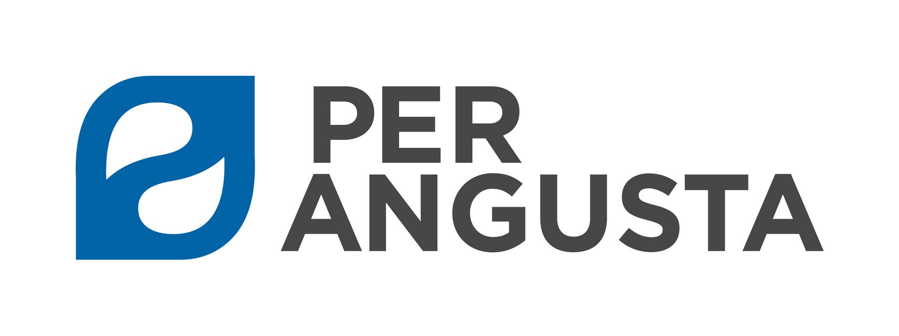 per angusta logotype